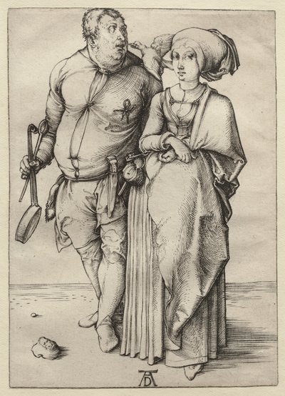 The Cook and His Wife by Albrecht Dürer