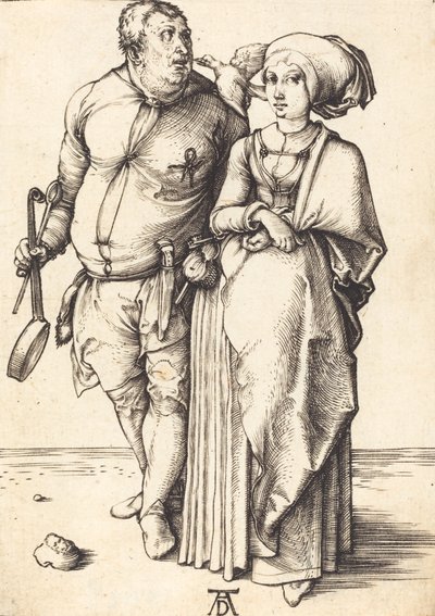 The Cook and His Wife by Albrecht Dürer