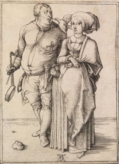 The Cook and His Wife by Albrecht Dürer