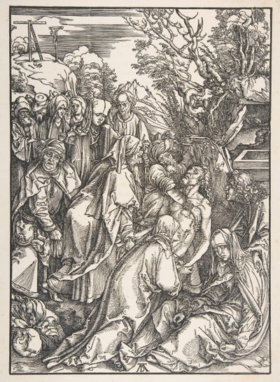 The Deposition of Christ, from The Large Passion by Albrecht Dürer