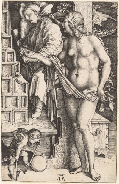 The Dream of the Doctor (Temptation of the Idler) by Albrecht Dürer