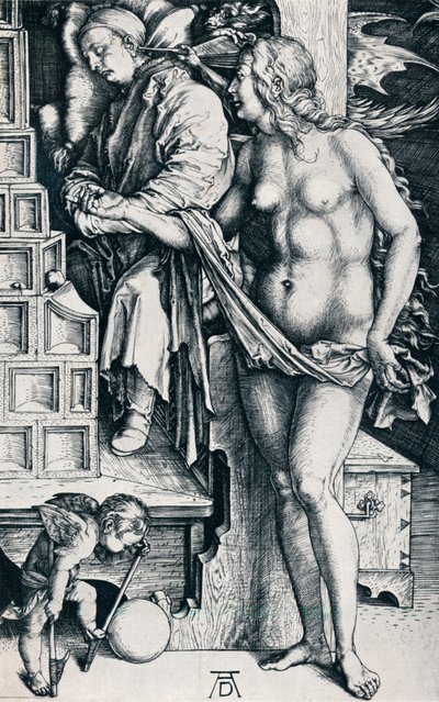 The Dream of the Doctor, 1497-1498 by Albrecht Dürer