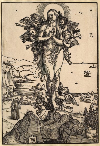 The Elevation of Saint Mary Magdalene by Albrecht Dürer