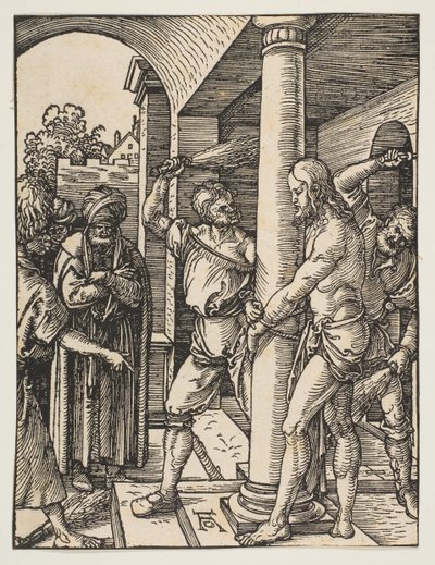 The Flagellation (from The Small Passion) by Albrecht Dürer