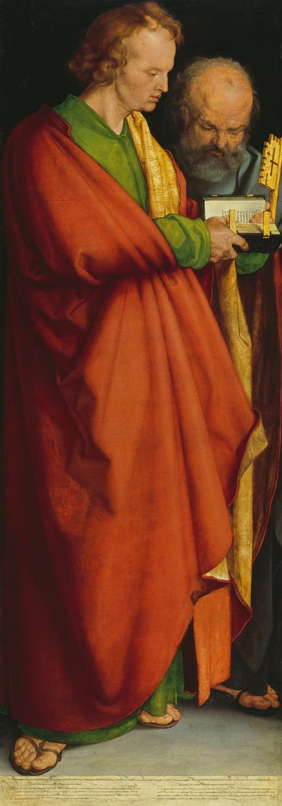 The Four Apostles, Saints John and Peter by Albrecht Dürer