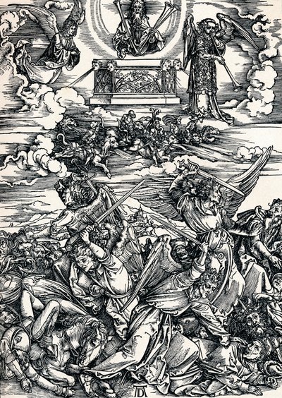 The Four Avenging Angels, 1498 1906 by Albrecht Dürer