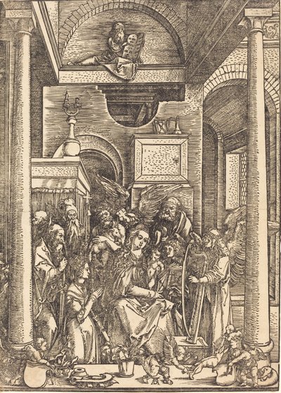 The Glorification of the Virgin by Albrecht Dürer