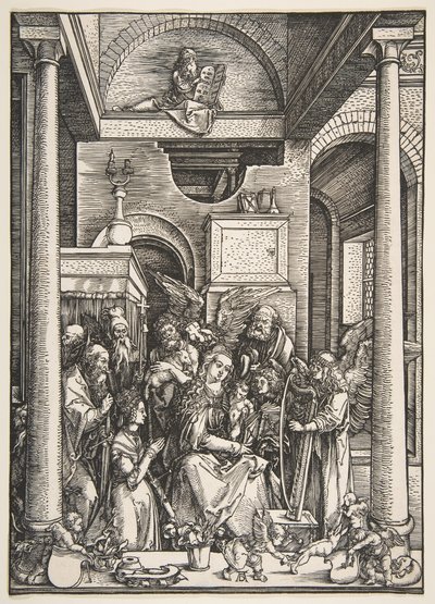 The Glorification of the Virgin, from The Life of the Virgin by Albrecht Dürer