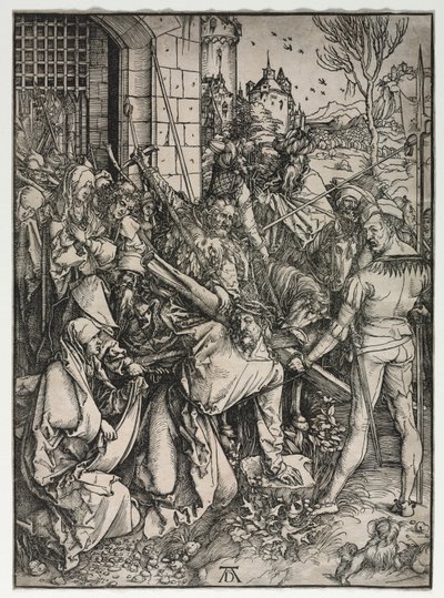 The Great Passion: Christ Bearing the Cross by Albrecht Dürer
