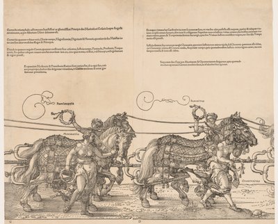 The Great Triumphal Car of Emperor Maximilian by Albrecht Dürer