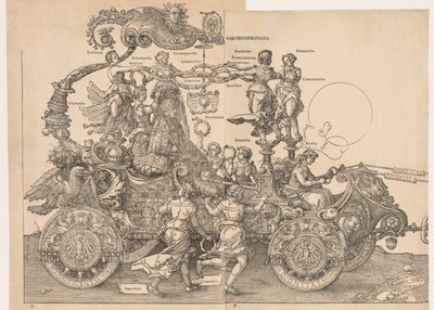The Great Triumphal Car of Emperor Maximilian by Albrecht Dürer