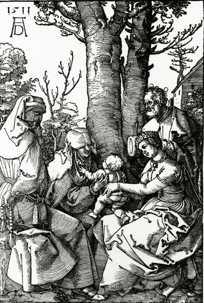 The Holy Family with St. Anne and St. Joachim, 1511 by Albrecht Dürer