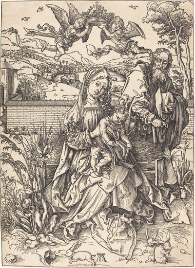 The Holy Family with the Three Hares by Albrecht Dürer