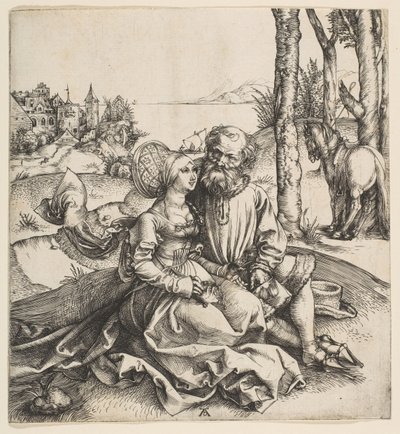 The Ill-Assorted Couple, ca. 1495 by Albrecht Dürer