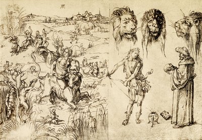 The Kidnapping of Europa by Albrecht Dürer