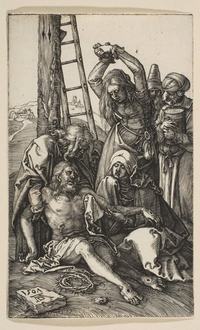 The Lamentation, from The Passion by Albrecht Dürer