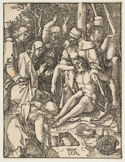 The Lamentation, from The Small Passion by Albrecht Dürer
