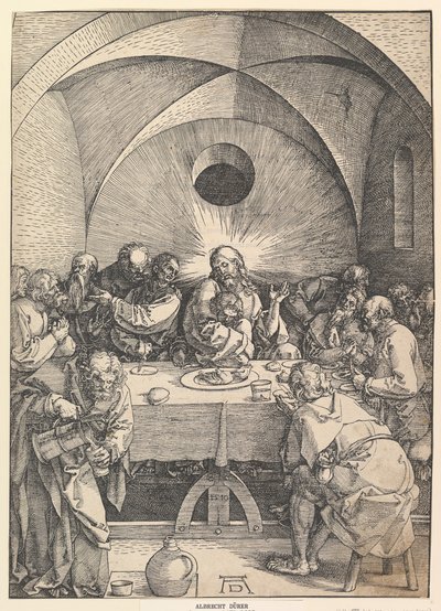 The Last Supper, from The Large Passion by Albrecht Dürer