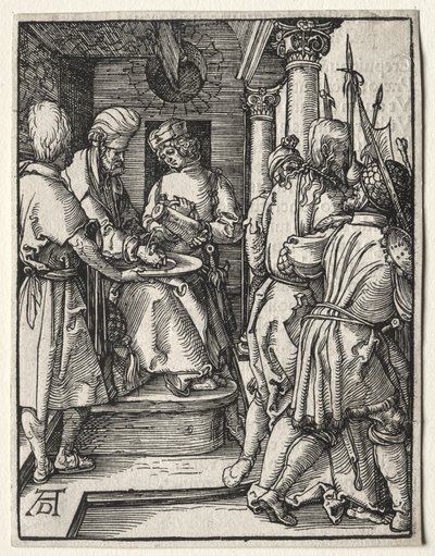 The Little Passion: Pilate Washing His Hands by Albrecht Dürer