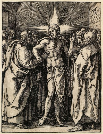 The Little Passion: The Doubting Thomas by Albrecht Dürer