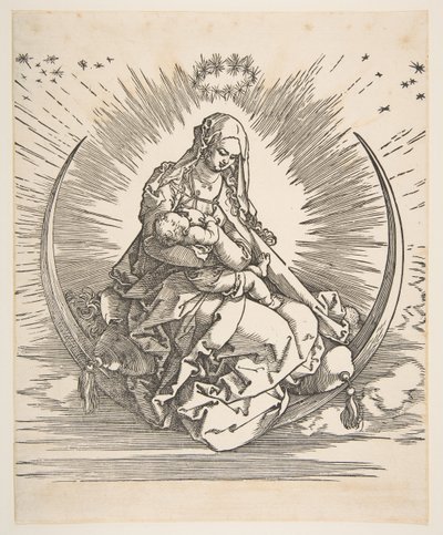 The Madonna on the Crescent, Frontispiece to The Life of the Virgin by Albrecht Dürer