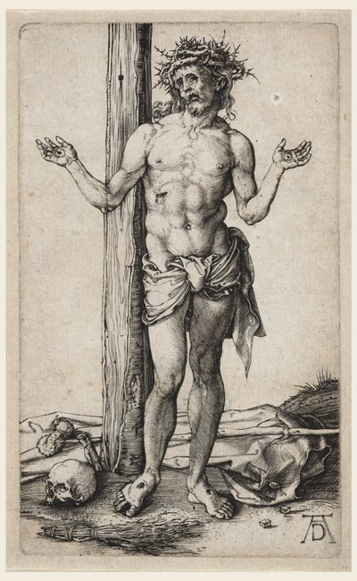The Man of Sorrows (with Hands Raised) by Albrecht Dürer