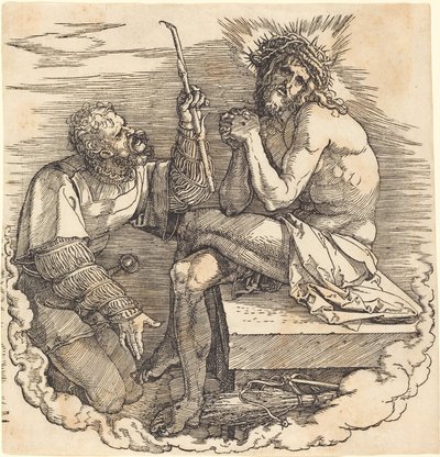 The Man of Sorrows Mocked by a Soldier by Albrecht Dürer