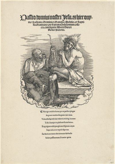 The Man of Sorrows Mocked by a Soldier by Albrecht Dürer