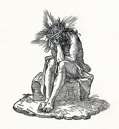 The Man of Sorrows. Title-page to Small Passion, 1511, 1906 by Albrecht Dürer