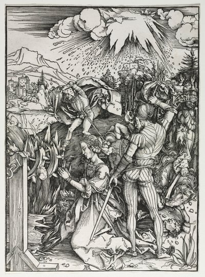 The Martyrdom of Saint Catherine of Alexandria by Albrecht Dürer