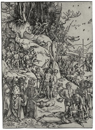 The Martyrdom of the Ten Thousand by Albrecht Dürer