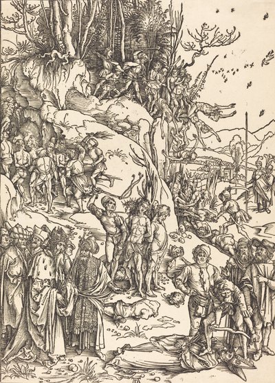 The Martyrdom of the Ten Thousand, c. 1496-1497 by Albrecht Dürer