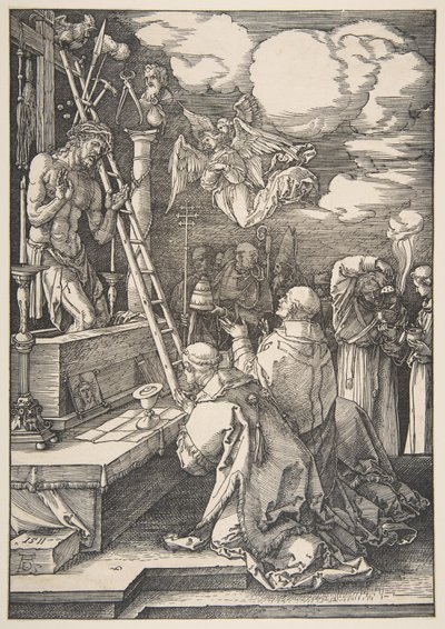 The Mass of Saint Gregory by Albrecht Dürer