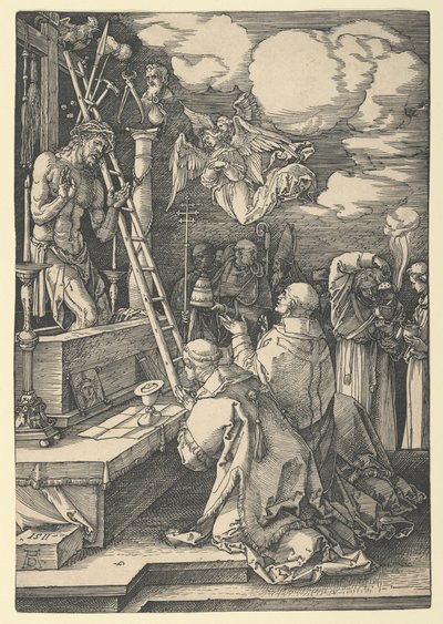 The Mass of Saint Gregory by Albrecht Dürer