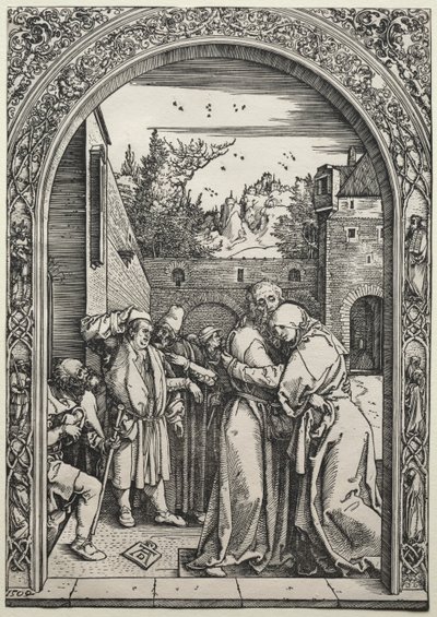 The Meeting of Joachim and Anna at the Golden Gate, 1504 by Albrecht Dürer