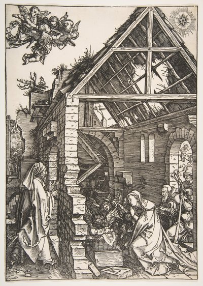 The Nativity, from The Life of the Virgin, 1502-3 by Albrecht Dürer