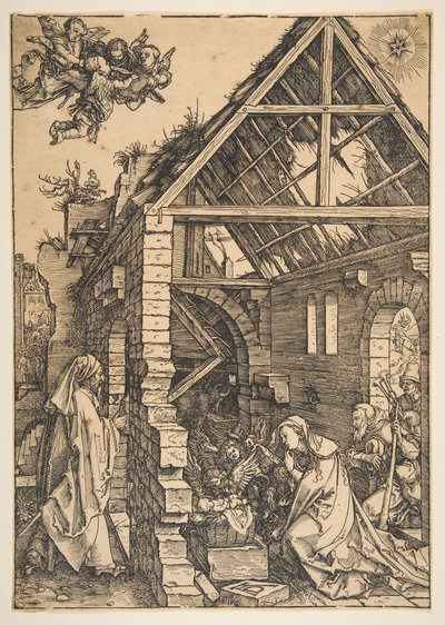 The Nativity (from The Life of the Virgin) by Albrecht Dürer