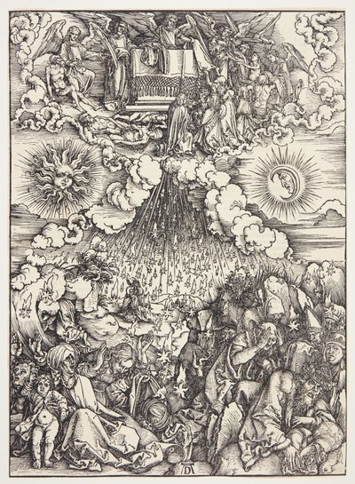 The Opening of the Fifth and Sixth Seals by Albrecht Dürer