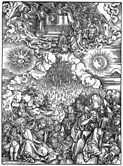 The Opening of the Fifth and Sixth Seals by Albrecht Dürer