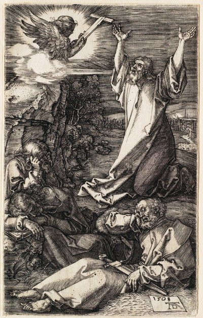 The Passion: Christ on the Mount of Olives by Albrecht Dürer