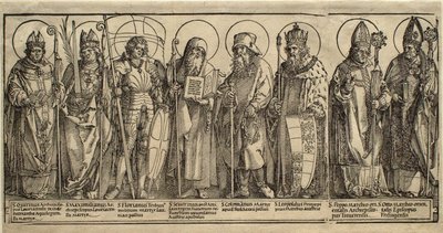 The Patron Saints of Austria by Albrecht Dürer
