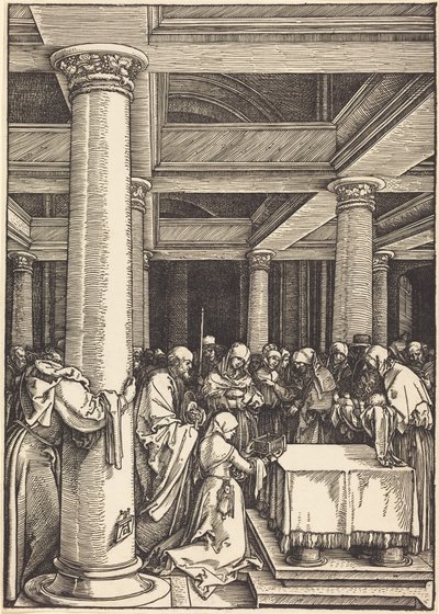 The Presentation of Christ in the Temple by Albrecht Dürer
