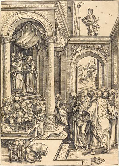 The Presentation of the Virgin in the Temple by Albrecht Dürer