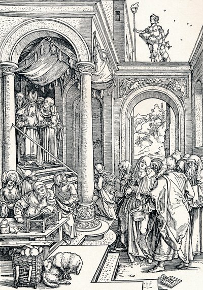 The Presentation of the Virgin in the Temple by Albrecht Dürer