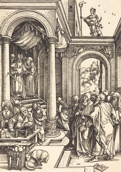 The Presentation of the Virgin in the Temple by Albrecht Dürer