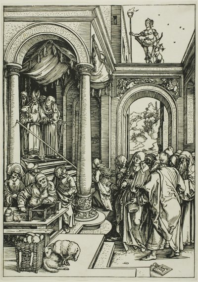 The Presentation of the Virgin in the Temple, from The Life of the Virgin by Albrecht Dürer