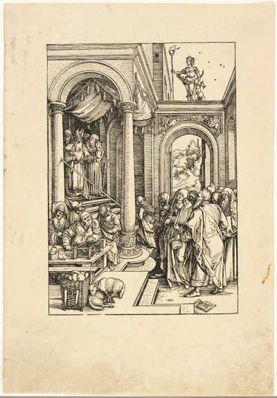 The Presentation of the Virgin in the Temple, from The Life of the Virgin by Albrecht Dürer