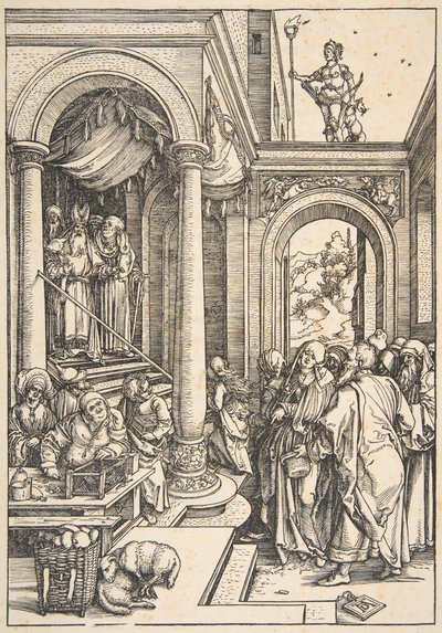 The Presentation of the Virgin in the Temple, from The Life of the Virgin by Albrecht Dürer
