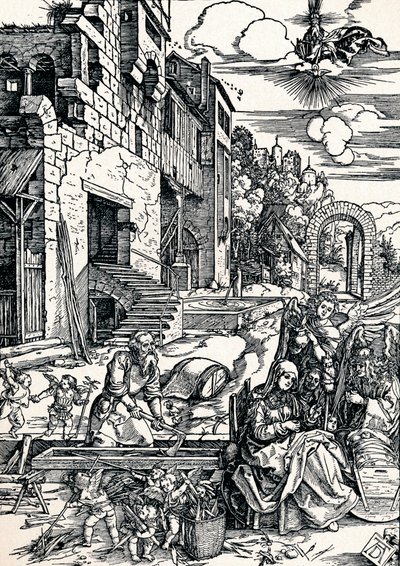 The Rest during the Flight to Egypt by Albrecht Dürer