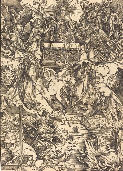 The Seven Angels with the Trumpets by Albrecht Dürer
